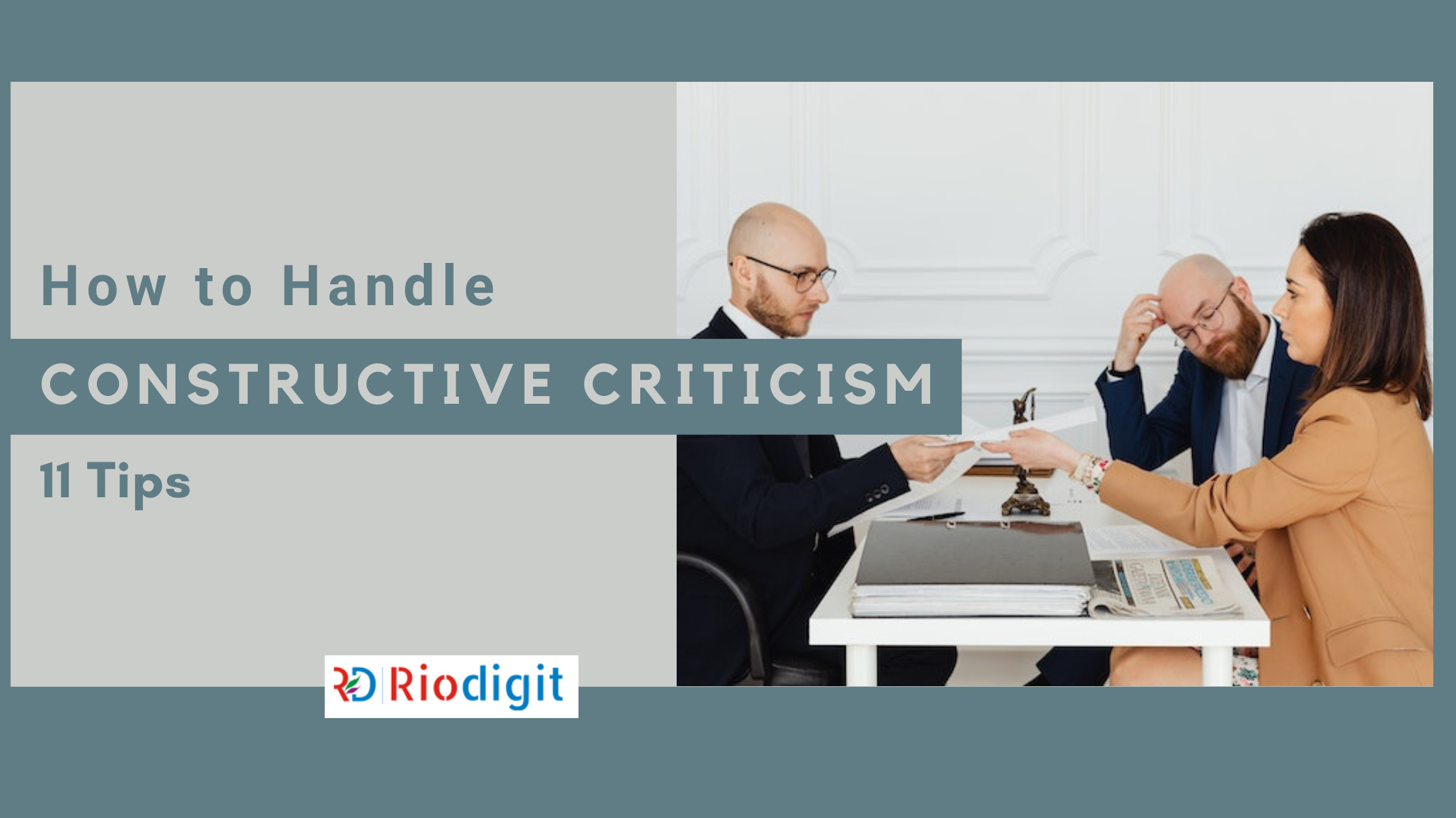 How to Handle Constructive Criticism